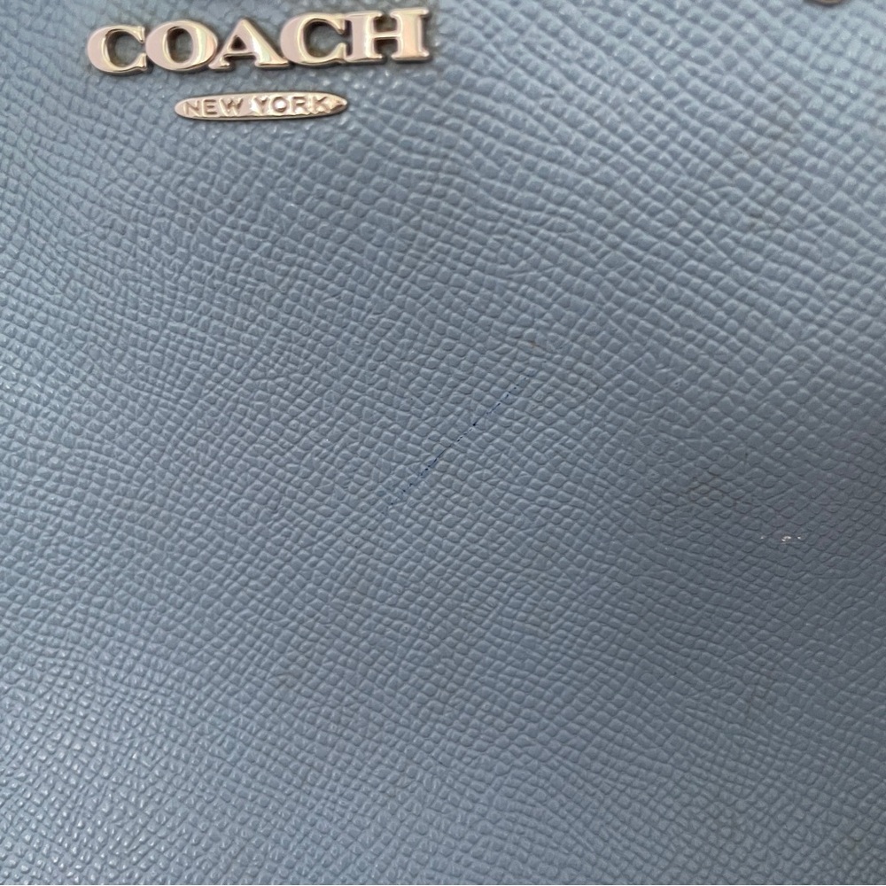 Coach Crossgrain Leather Mini Lillie Carryall Bag +matching Medium Id Zip Wallet - Picture 6 of 16